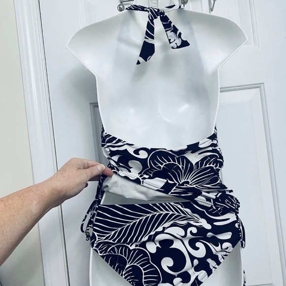 Lea Gottlieb 2 PC Tankini Bathing, Swim Suit, Fashion Designer Suit Size US 10 - Picture 4 of 12